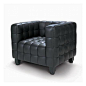 特价 Kubus Sofa 现代小户型时尚休闲皮艺沙发 欧式宜家单人沙发 原创 设计 新款 2013