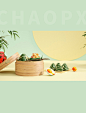中国传统节日端午节粽子端午c4d背景