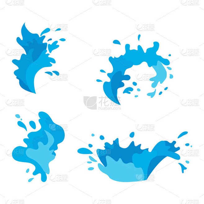 水溅矢量集