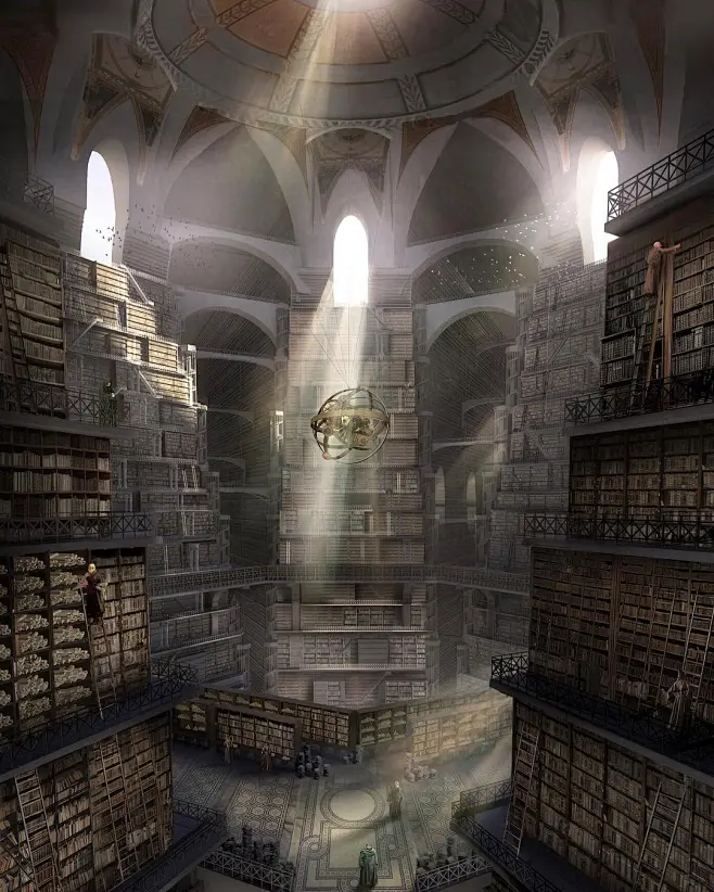 Citadel Library-花瓣网