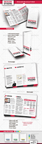 Minimalist Brochure Trifold by despotdesign #采集大赛#