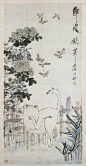 Cat and Butterfly. (by Xu Gu. Chinese, 1823–1896).: 