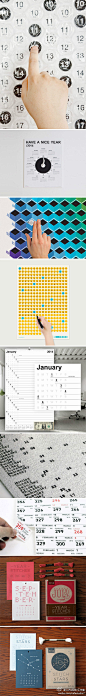 【7设计资讯】最具创意的国外2014年历和日历设计欣赏（from：H）
