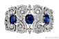 蓝色宝石的珠宝设计。#珠宝设计##设计##珠宝# ​​​​