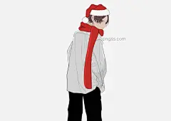 戴圣诞帽少年手绘图片大小3508x2480px 图片尺寸266.85 KB 来自PNG搜索网 pngss.com 免费免扣png素材下载！插画#衬衫#红色围巾#节日矢量#卡通手绘#男生#年轻#人物#圣诞帽#手绘#帅气#文艺#