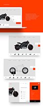 Harley Davidson - Project Livewire Website Redesign[主动设计米田整理]