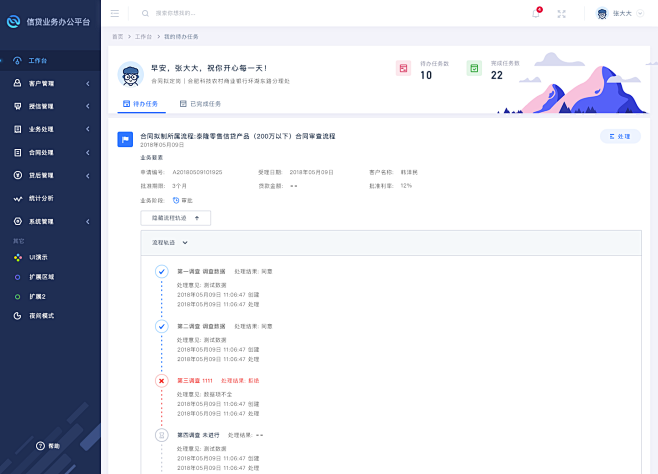 张大大，David作品，后台管理系统pc