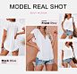 Dokotoo Womens V Neck Boho Tops and Blouses Solid Work Chiffon Cap Sleeve Ladies Summer Flowy T Shirts with Drawstring Medium White at Amazon Women’s Clothing store