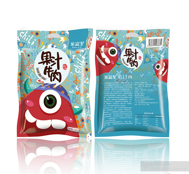 牛肉干包装一枚