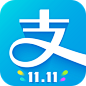 支付宝 双11 #App# #icon# #图标# #Logo# #扁平# 采集<a class="text-meta meta-mention" href="/gray/">@GrayKam</a>