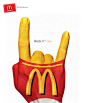 【快餐巨头广告之战】麦当劳vs肯德基vs汉堡王 平面设计--创意图库 #采集大赛#