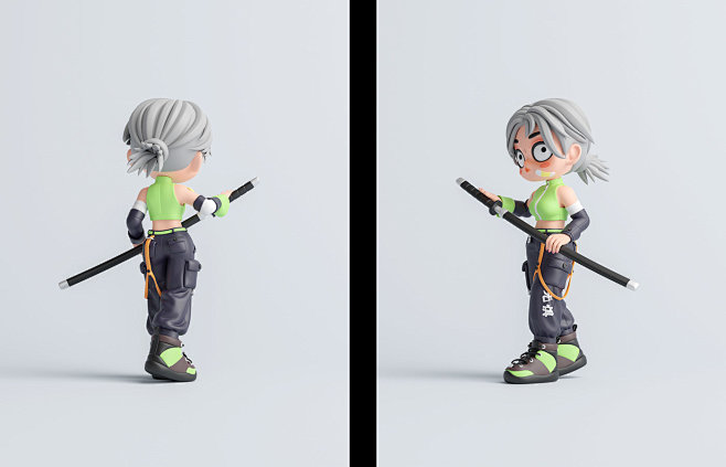 3D blender Character...