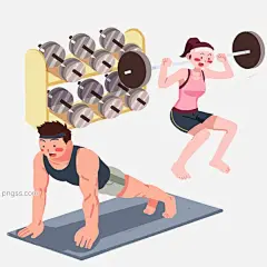 举重健身人物插画图片大小2000x2000px 图片尺寸702.02 KB 来自PNG搜索网 pngss.com 免费免扣png素材下载！健身运动#健身运动人物插画#举重健身#卡通人物#卡通手绘#漂亮的小女孩#