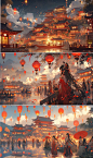 AI绘画 （梦回长安）