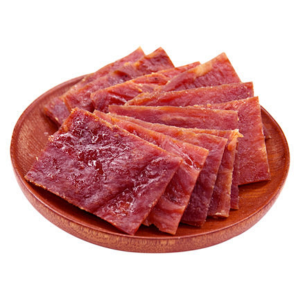 【百草味】零食靖江特产猪肉干  蜜汁精制...