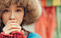 小柚校花：天然美女游览西藏 感受纯净