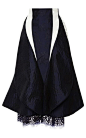 Slash Flared High Hip Skirt by Thom Browne for Preorder on Moda Operandi