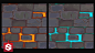 Stylized Dungeon Texture - Substance Designer, Irvin Castro : Procedural dungeon wall  material made fully in Substance Designer; going for a stylized look (hand painted-ish style).
