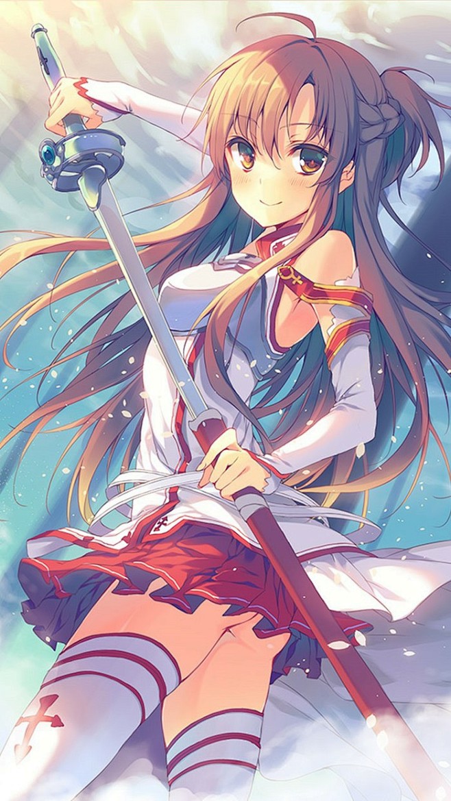 刀剑神域动漫亚斯娜