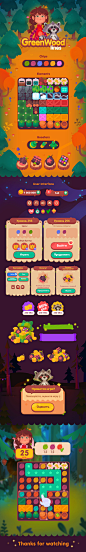 game gameart UI UI/UX art Character design  game design  user interface casual puzzle