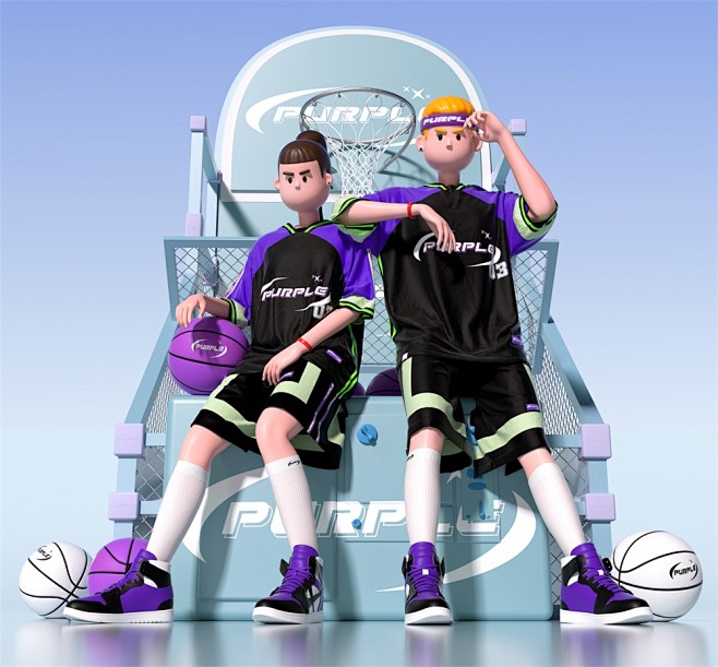 10张创意服装3D造型设计