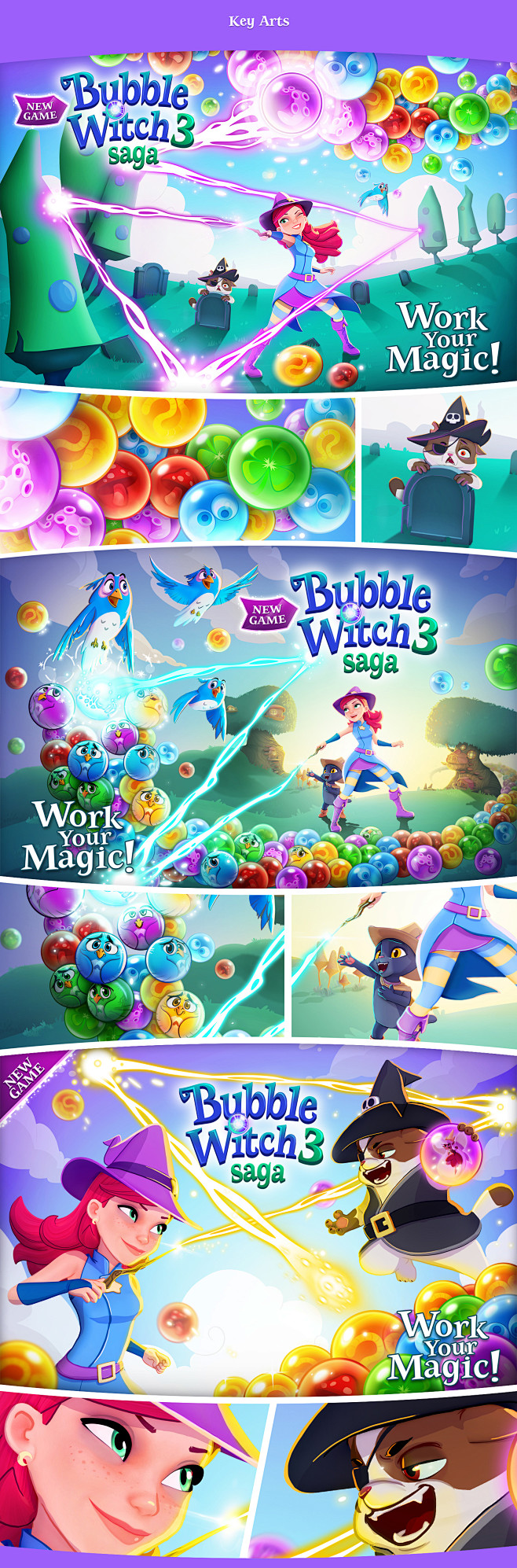 Bubble Witch 3 saga ...