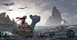 Pokémon open world game concept (fan art)