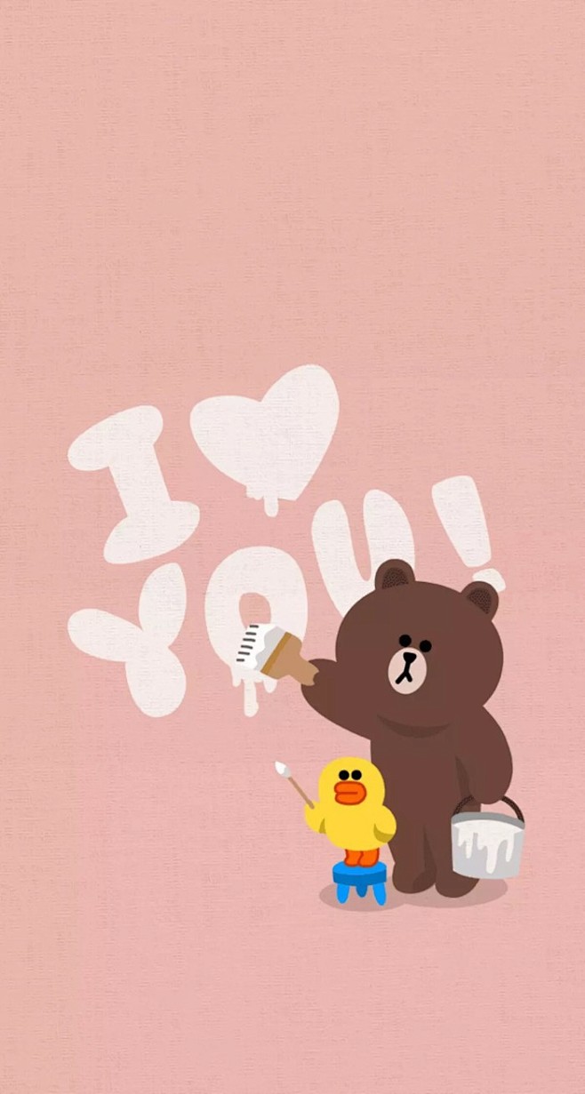 line friends 布朗熊