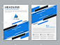 Modern professional business flyer vector template