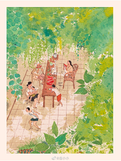 Esperanza°采集到生活小场景(插画)