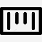 条形码ui超级基本线性图标高清素材 ui超级基本 条形码 线性 icon 标识 标志 UI图标 设计图片 免费下载 页面网页 平面电商 创意素材