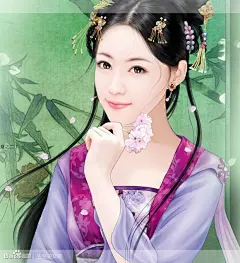 【古韵悠涵】手绘美女_古装美女吧_百度贴吧
