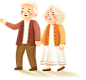 九九重阳节健康舞比赛活动手绘插画广告banner_设计页－稿定设计