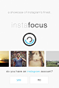 instafocus UI 登录注册 (Login & Register)  http://ui4app.com/ 这个站点不错