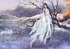 蓝梦雨采集到诛仙女主角陆雪琪