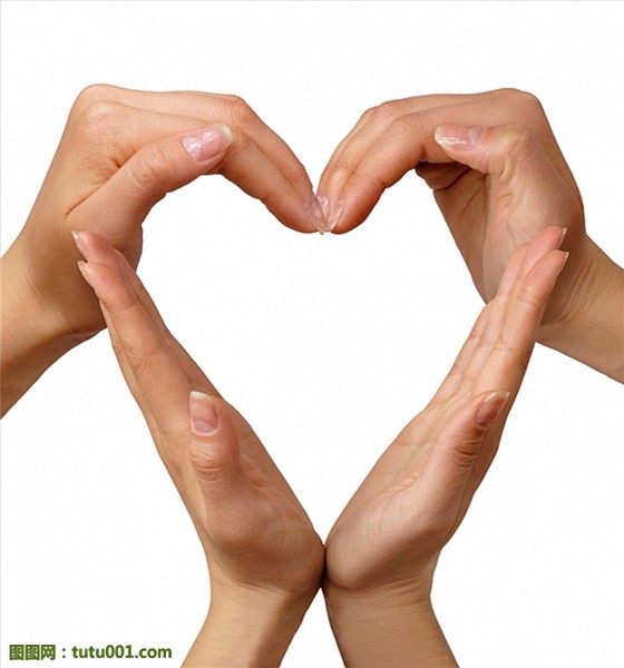创意爱心手势