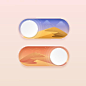 其中包括图片：Premium Vector | Beautiful neumorphism toggle switch on off buttons