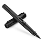 德国进口 凌美(LAMY)钢笔签字笔墨水笔Safari狩猎者礼品笔 磨砂黑F尖成人学生练字笔（德国银灰环保盒装）