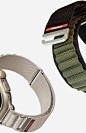 SKinarma【潮牌】适用iwatch7 8 6 表带高山回环applewatch苹果手表尼龙s编织ultra运动单圈44 49mm男女新款-tmall.com天猫