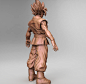 Son Goku SsBlue, Luiz Fernando cavalcanti vieira : Son Goku ssBlue in progress, a study I developed last month, was used images of anime and action figures for reference. Who knows a 3d print !!!
I love Dragon Ball !!!!