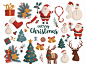 zhaozhao0000_A_cute_Christmas_set_with_Santa_Claus_snowmen_and__b3b686f6-b91f-434e-8965-2b813e7f7da3