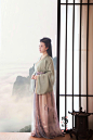 【踏云馆】汉服 真丝全套浅交领齐腰襦裙桑蚕丝【孤鸿】-淘宝网