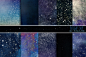 宇宙星空背景纹理 Starry Night Sky, Celestial Space - 设汇