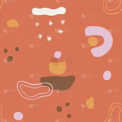 圣诞和新年快乐矢量无缝模式