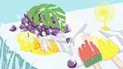 8月你好 | 小新新_7410 - 原创作品 - 涂鸦王国插画