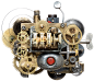 金属齿轮 工业齿轮高清图片  齿轮 机械齿轮 工业轴承 机械 现代科技 工业生产 #PNG#  #素材#