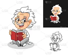 讲师,眼镜,书,老年男人,背景分离,博客,图书馆,品牌名称,吉祥物