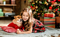 856282-Christmas-Dogs-Little-girls-Laughter-Joy