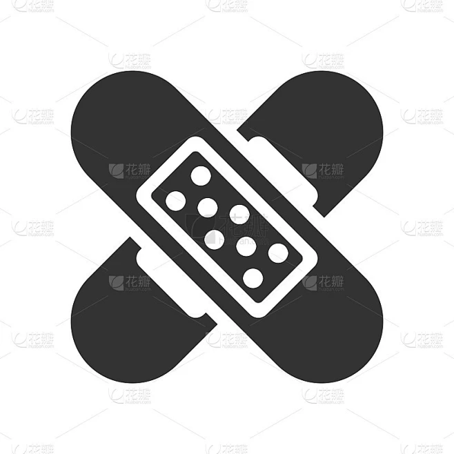 绷带图标素材-花瓣网