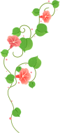 父亲节渐变写实风格人物插画-藤蔓花